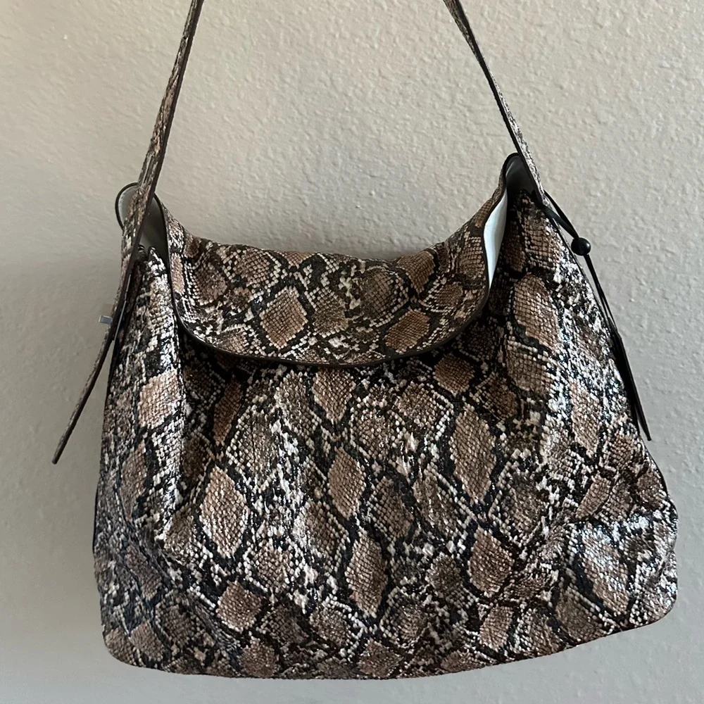 DKNY Python Tania Hobo Bag